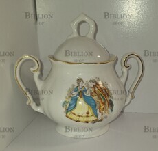 Сахарница "Мадонна "   (Югославия, 1970-е г, номерной № 230 ) - Biblion.shop 