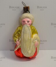 Ёлочная игрушка Черномор - из серии Руслан и Людмила ,СССР - Biblion.shop 