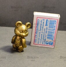 Миниатюра "Олимпийский мишка" (Бронза, тяжелый) - Biblion.shop 