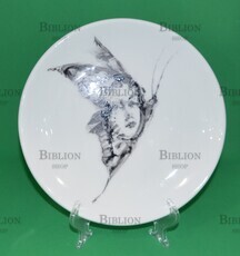 Тарелка , авторский фарфор  (Автор Никитин Владислав,ручная роспись фарфора) - Biblion.shop 