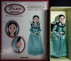 Журнал №74 2014 г DeAgostini Дамы эпохи  - Фериде Ханум ( "Королек-птичка певчая") + Кукла  - Biblion.shop 