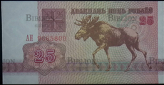 Банкнота 25 рублей, Беларусь (1992 г) - Biblion.shop 