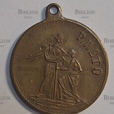 Жетон-подвеска   Р.Пето ,1905 г  (Франция, Париж,Перуин) - Biblion.shop 