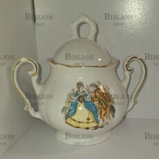 Сахарница "Мадонна "   (Югославия, 1970-е г, номерной № 230 ) - Biblion.shop 