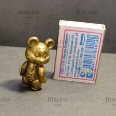 Миниатюра "Олимпийский мишка" (Бронза, тяжелый) - Biblion.shop 