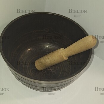 Литая медицинская поющая чаша  (Бронза,Непал ) - Biblion.shop 