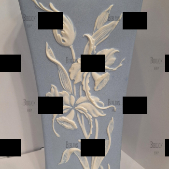 Ваза  винтажная, бисквит, кооператив "Глазурь",(СССР, 1988-1998 гг) - Biblion.shop 