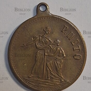 Жетон-подвеска   Р.Пето ,1905 г  (Франция, Париж,Перуин) - Biblion.shop 