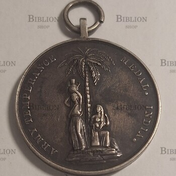  «Медаль Грегсона» Ассоциации полного воздержания «Смотри и будь трезвым» (1897 года, Великобритания) - Biblion.shop 